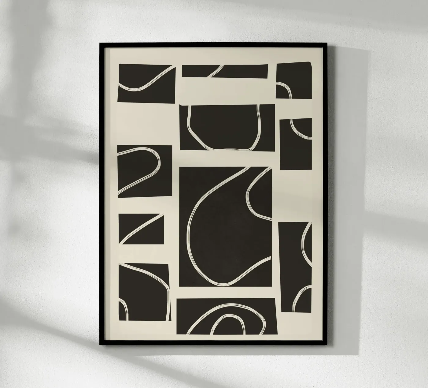 Abstract Pathways poster van Flow Line