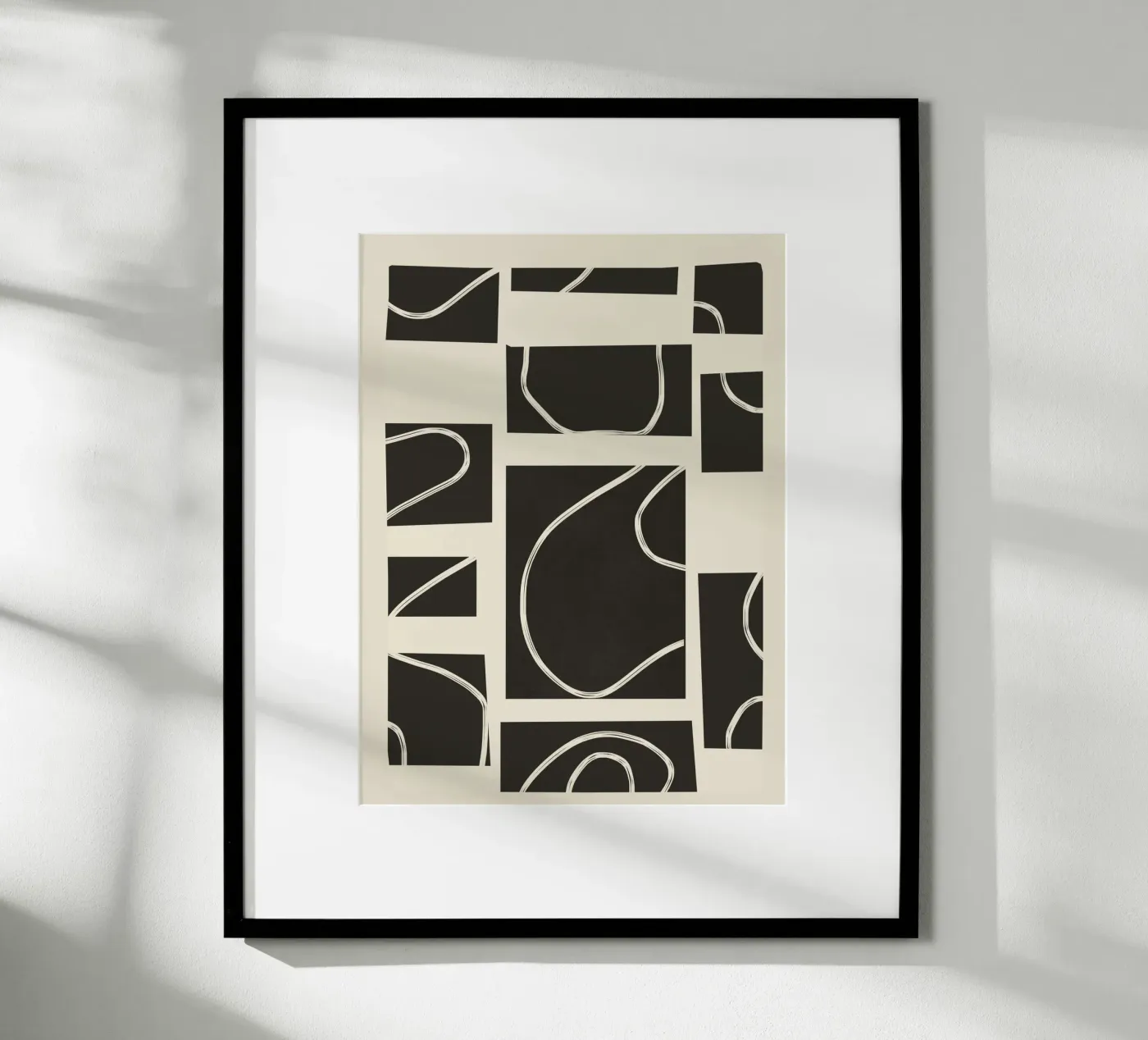 Abstract Pathways poster van Flow Line