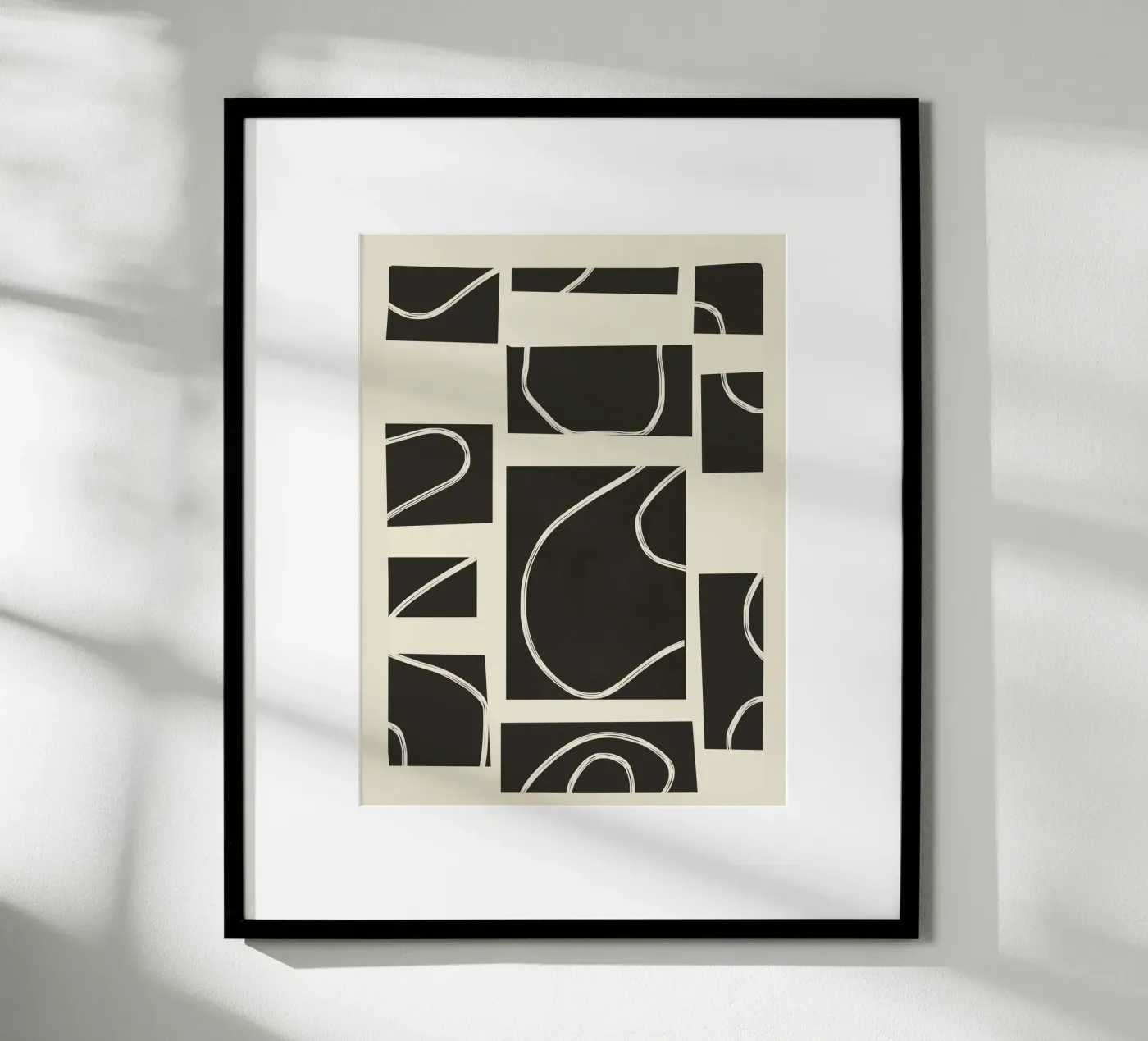 Abstract Pathways Poster von Flow Line