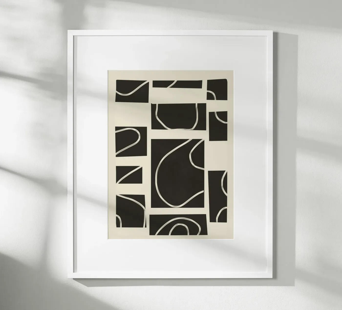 Abstract Pathways poster van Flow Line
