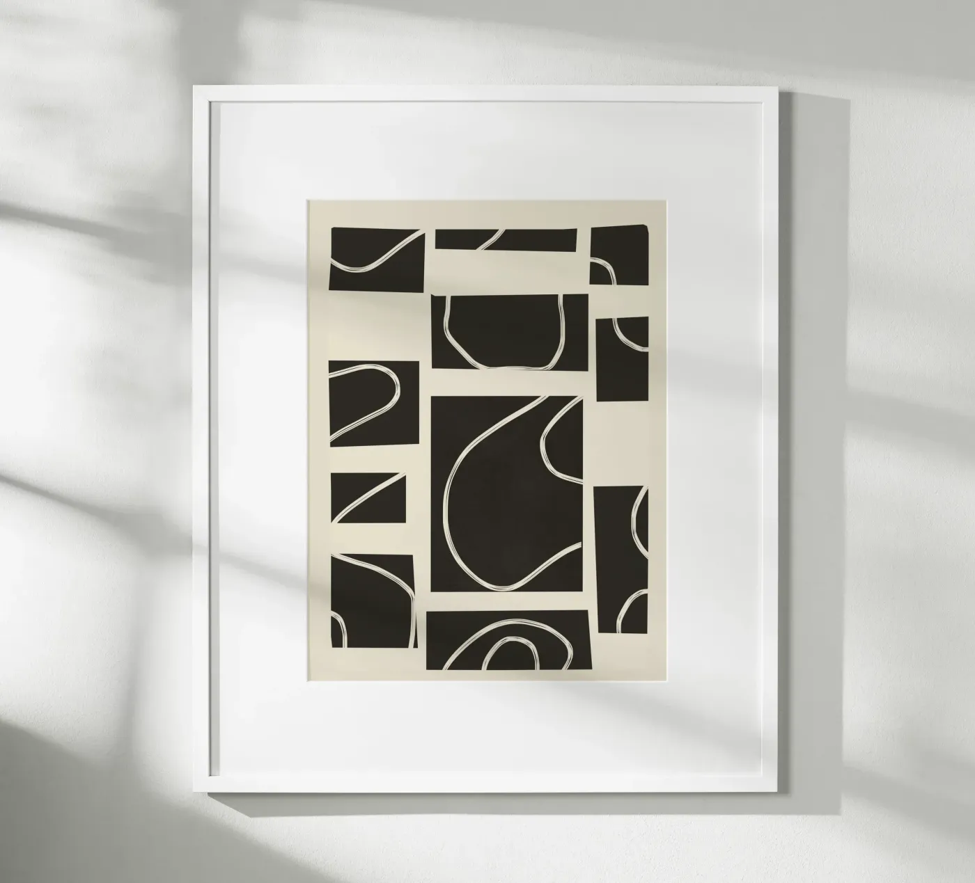 Abstract Pathways Poster von Flow Line