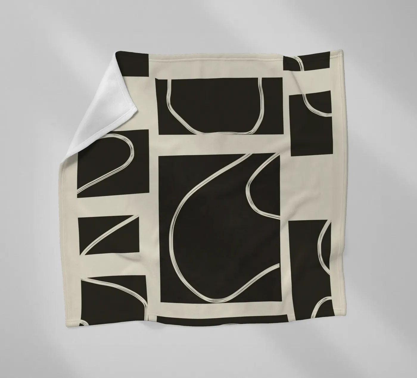 Abstract Pathways Fleecedecke von Flow Line