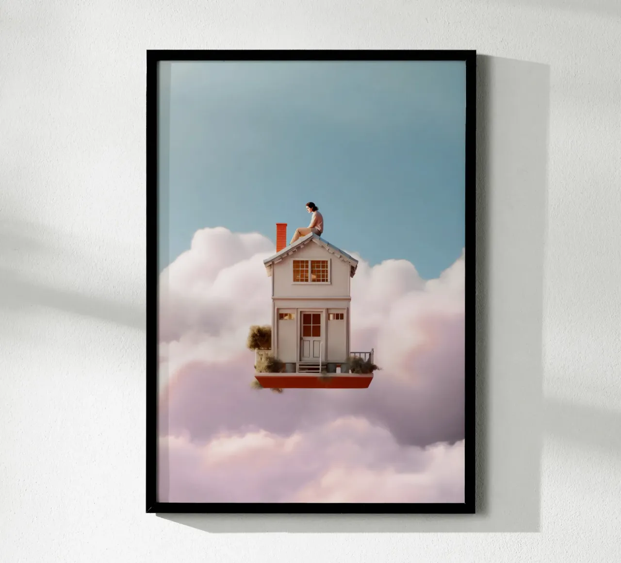 Flying House Poster von My Tiny Home
