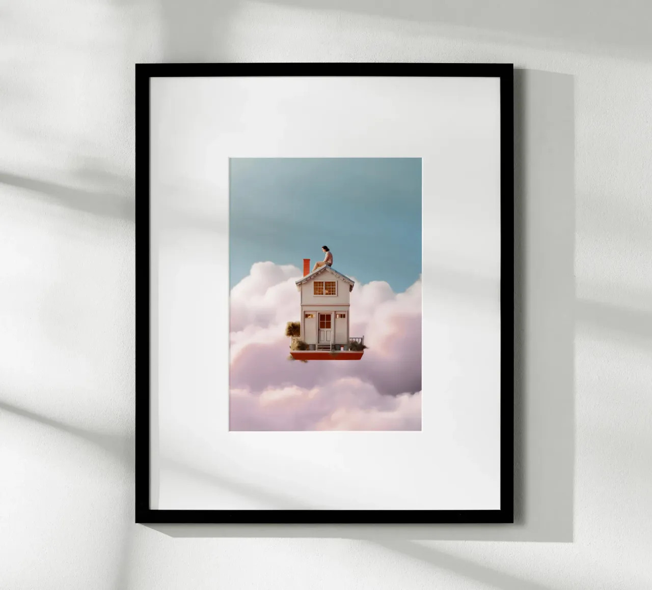 Flying House Poster von My Tiny Home