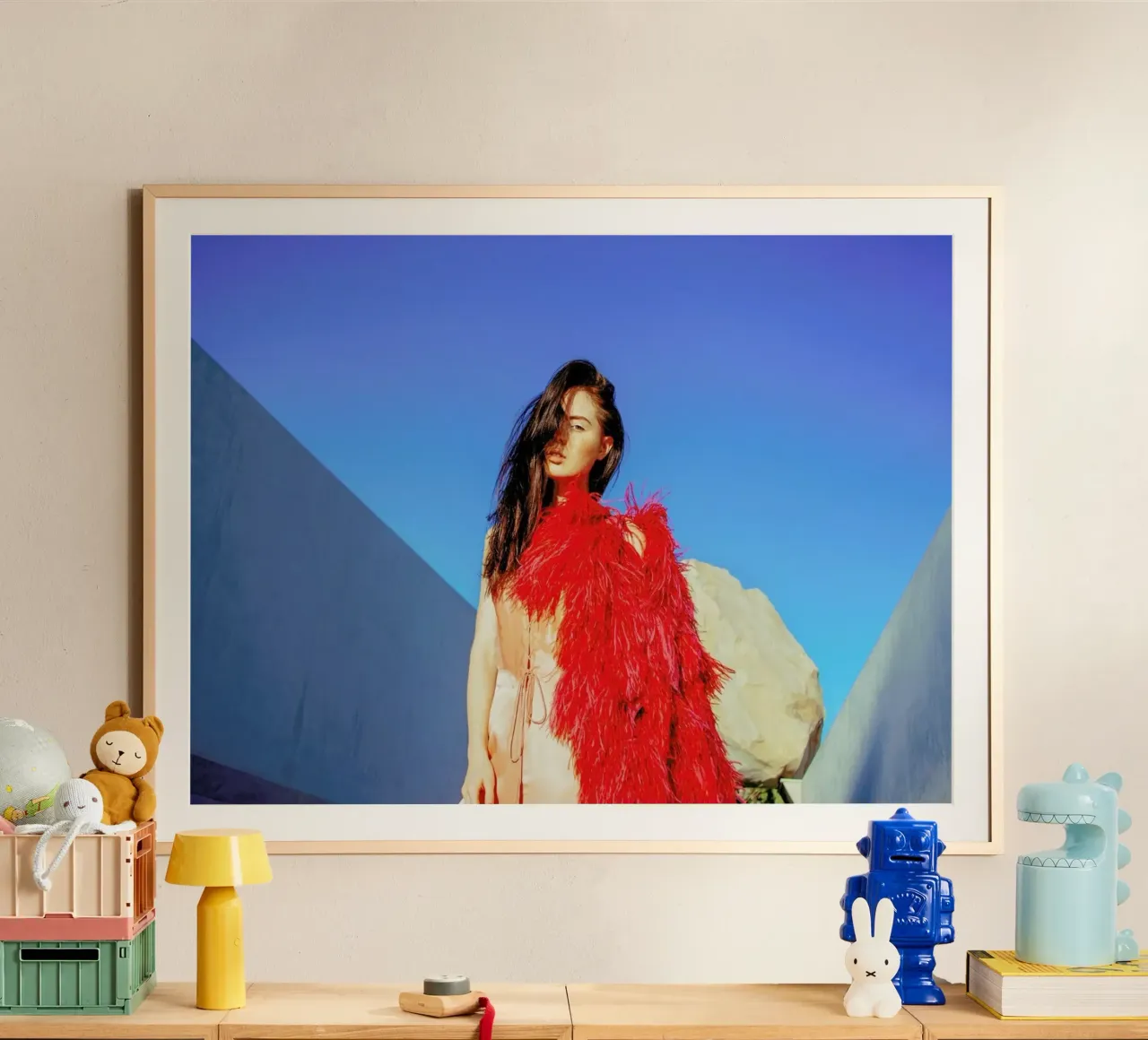 Red VS Blue poster da Aysha Banos