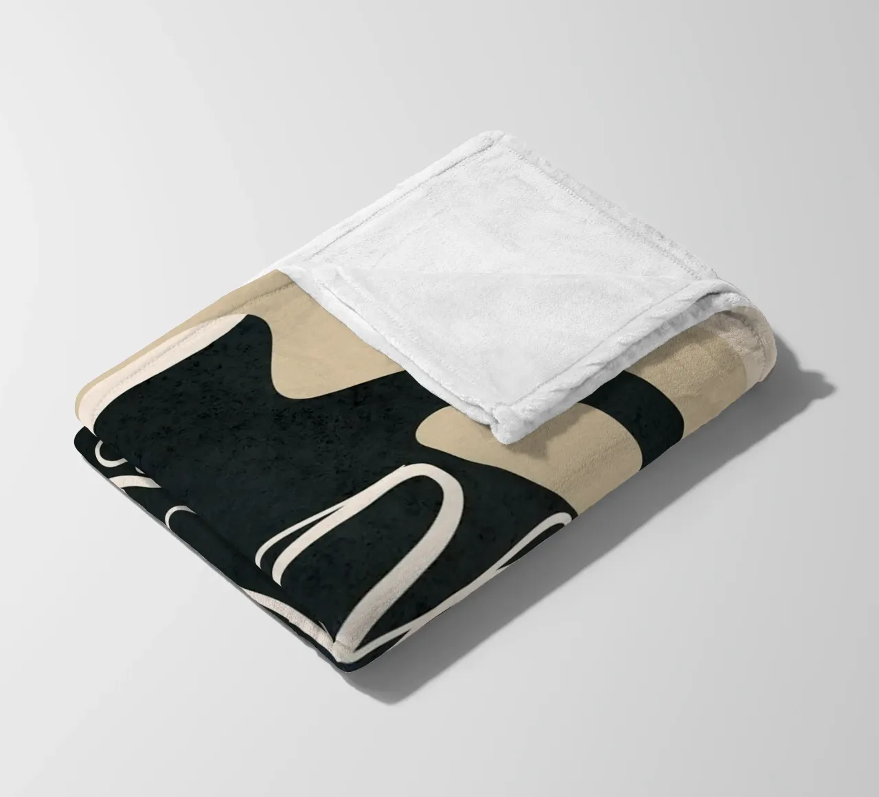 Abstract Art Vase coperta in pile da Flow Line