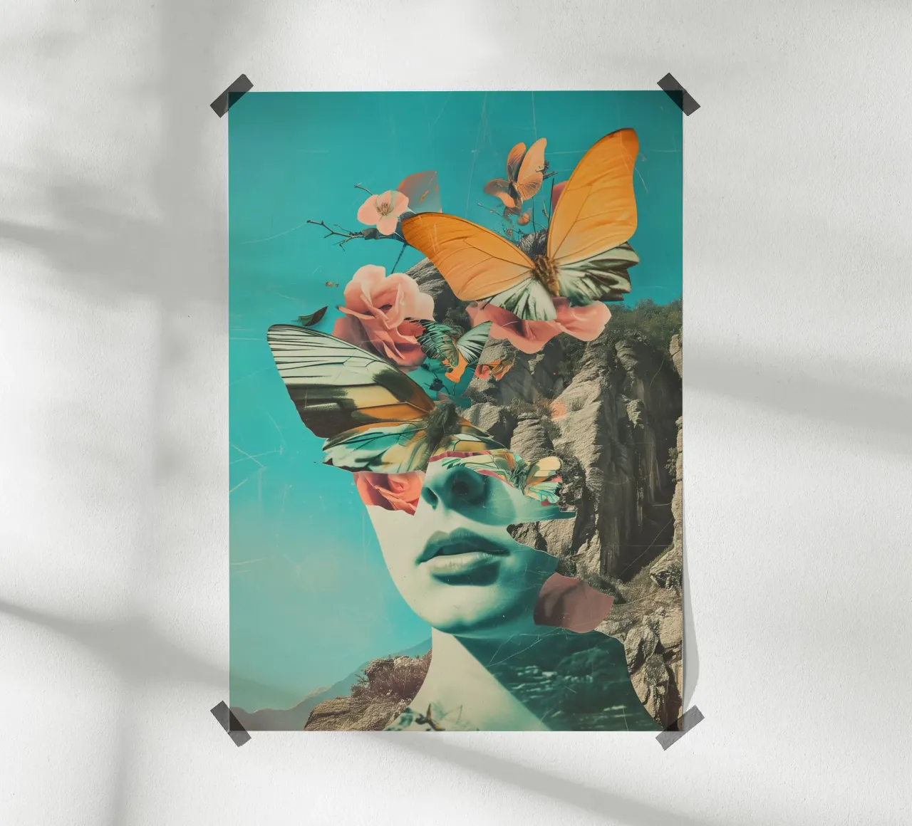 Butterfly Portrait Poster von My Tiny Home