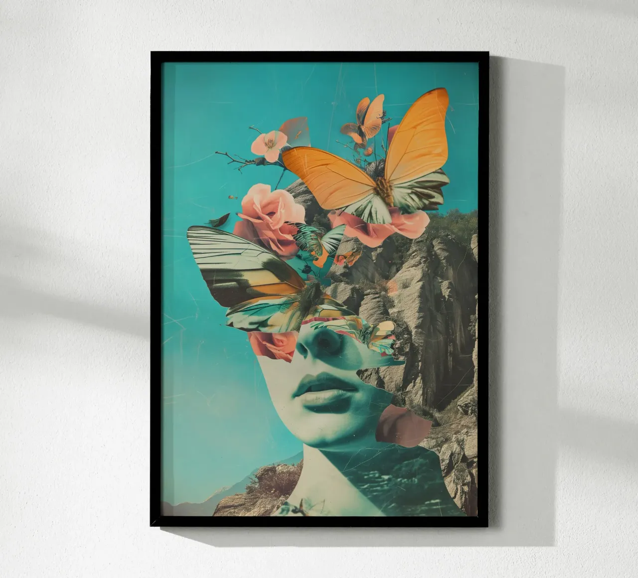 Butterfly Portrait Poster von My Tiny Home