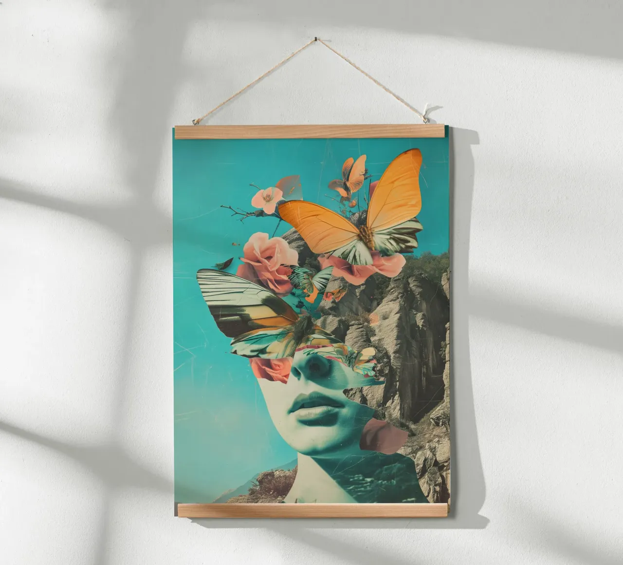 Butterfly Portrait Poster von My Tiny Home
