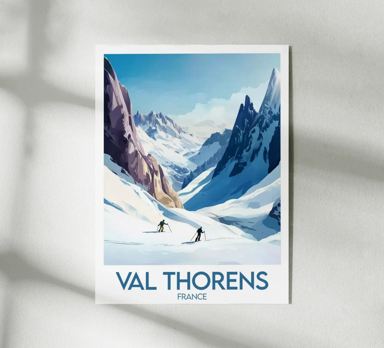 Affiche Val Thorens plexiglass da Frame the World