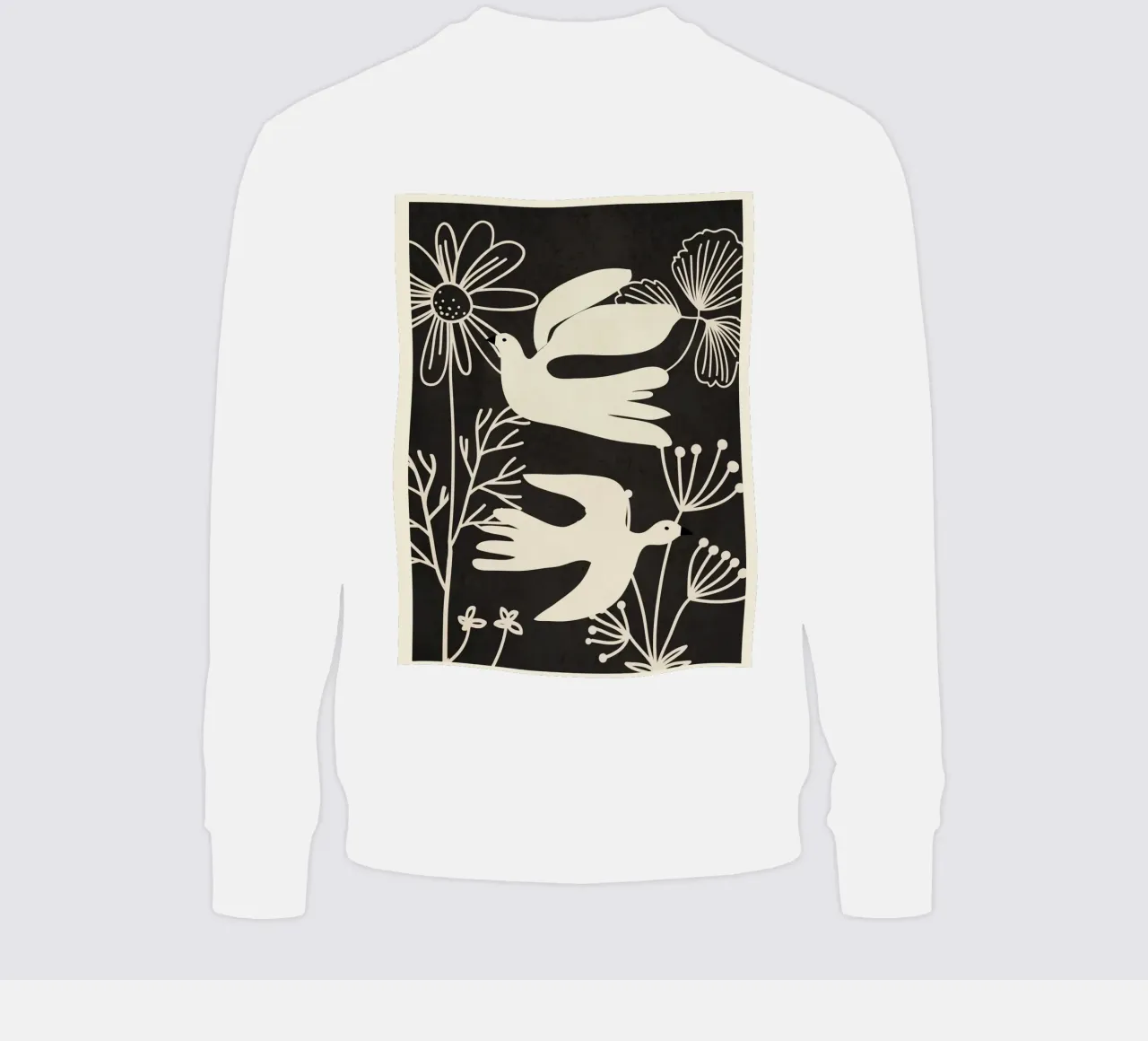 Abstract Flight felpa da Flow Line