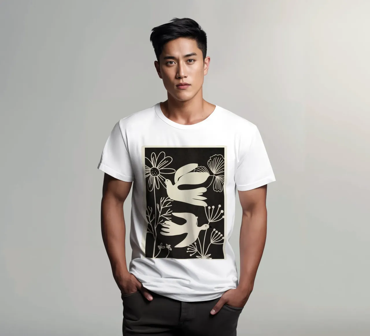 Abstract Flight t-shirt da Flow Line
