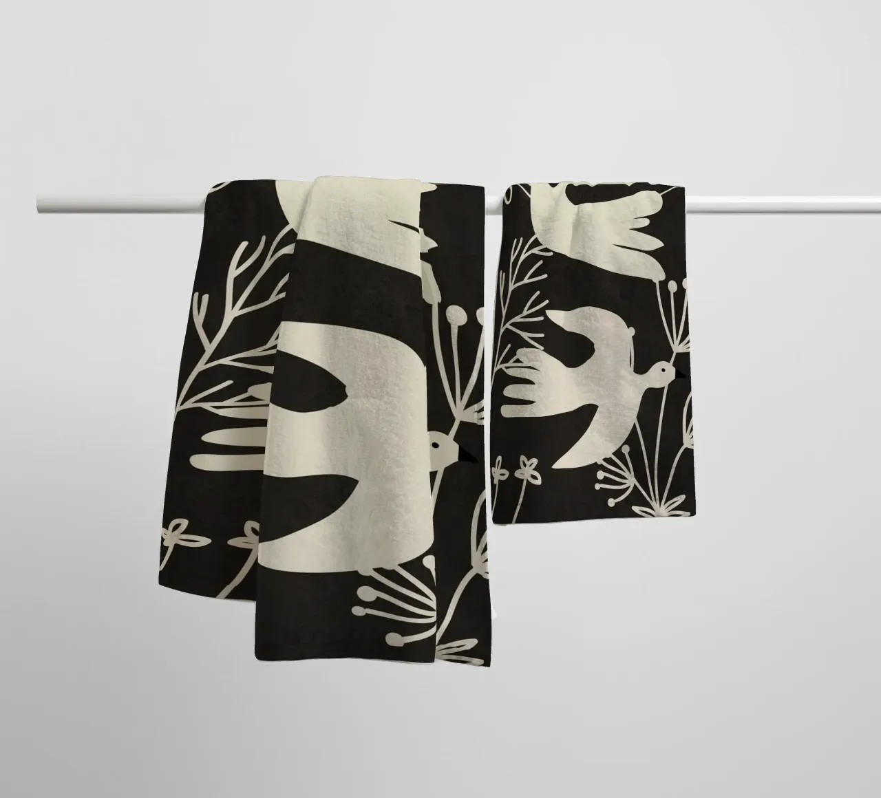 Abstract Flight asciugamano da bagno da Flow Line