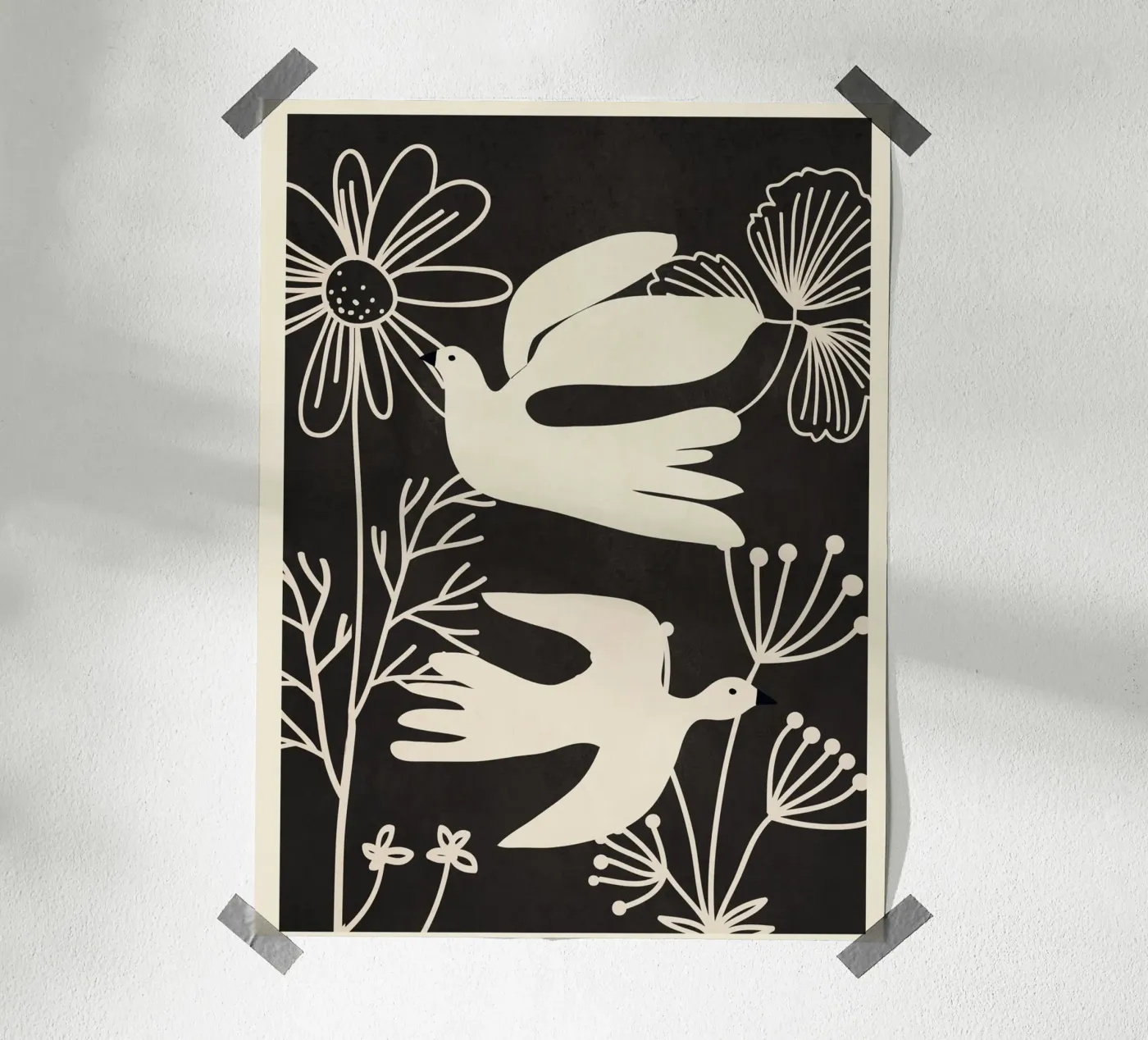 Abstract Flight poster by Flow Line