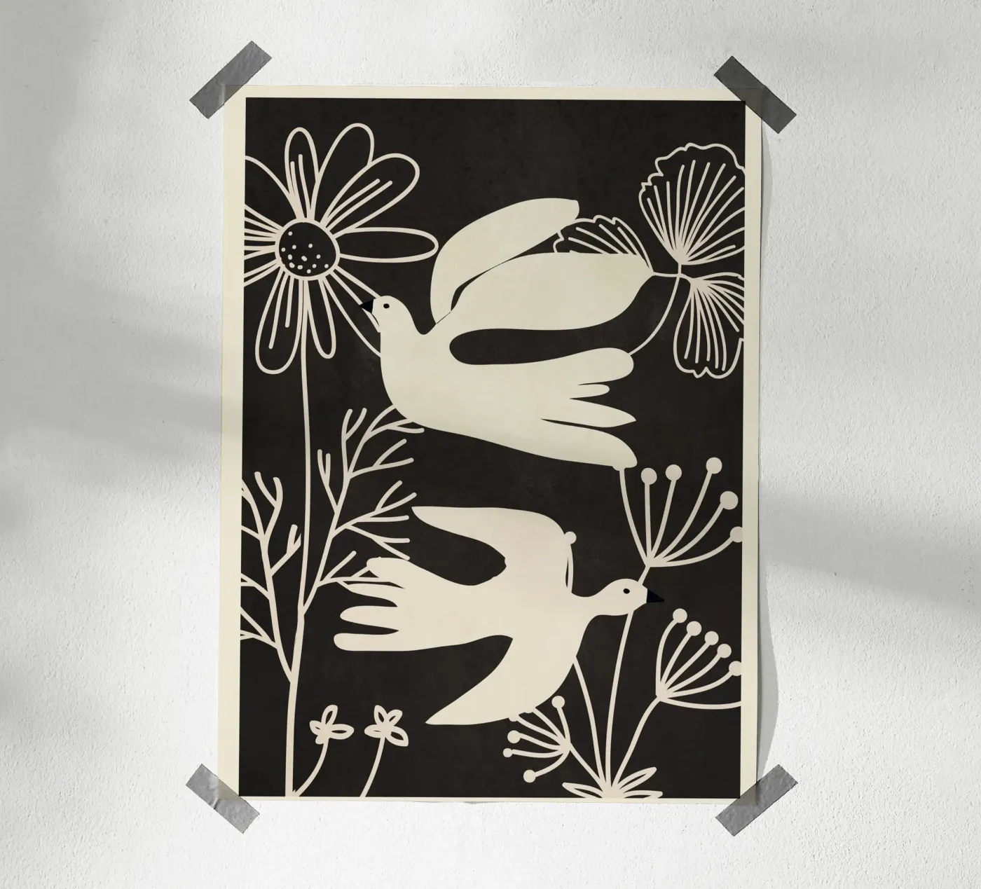 Abstract Flight poster by Flow Line