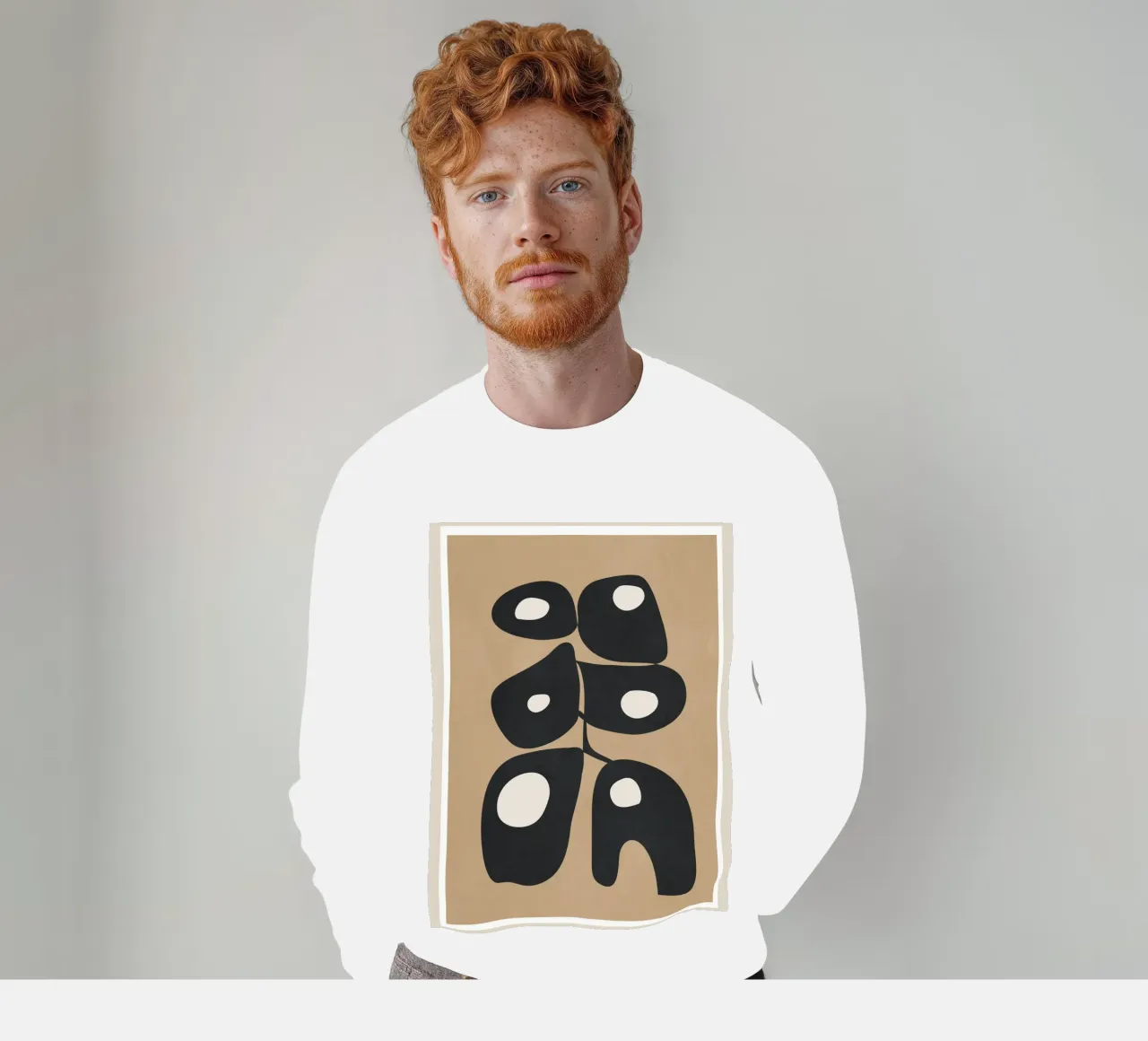 Modern Abstract Art 1 felpa da Flow Line