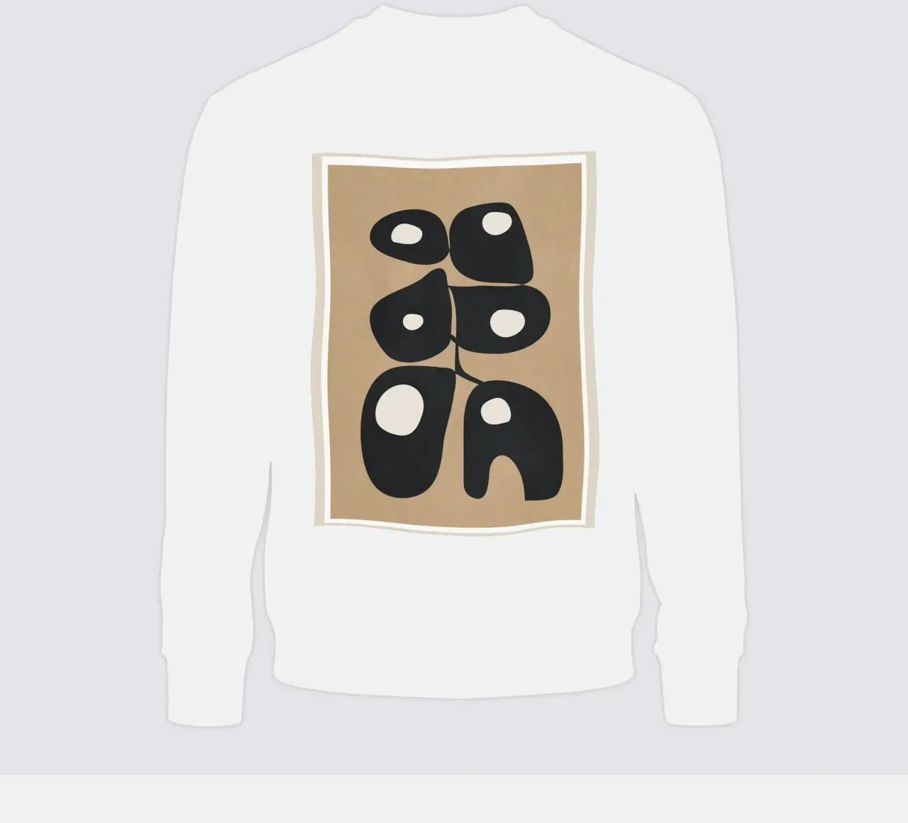 Modern Abstract Art 1 felpa da Flow Line