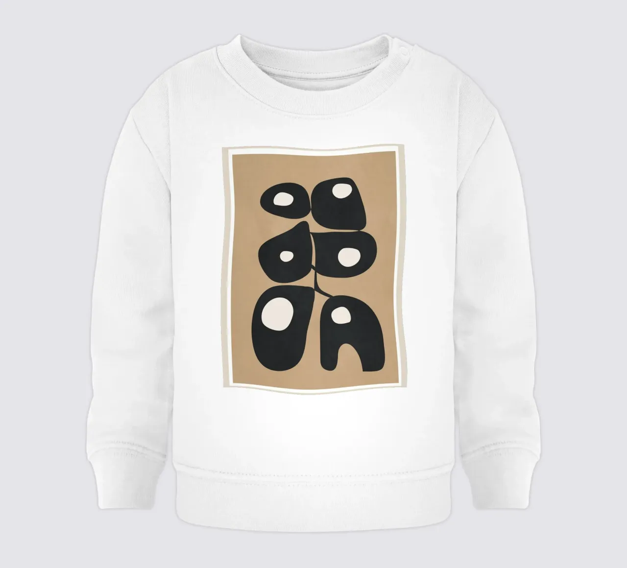 Modern Abstract Art 1 sudadera de bebé de Flow Line