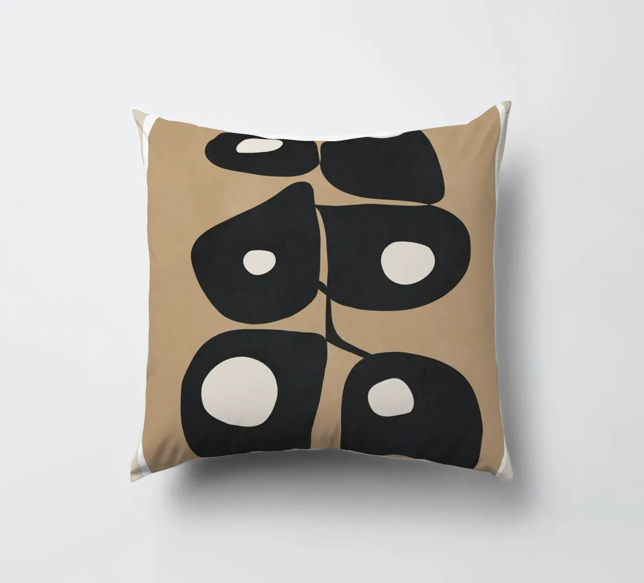 Modern Abstract Art 1 cuscino da Flow Line