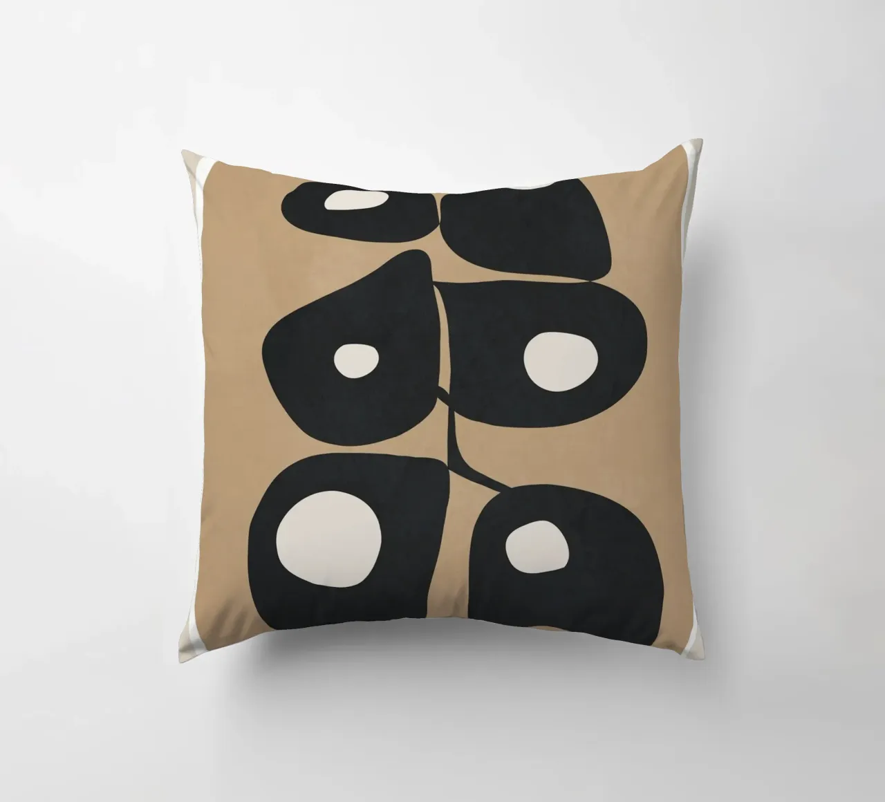 Modern Abstract Art 1 cuscino da Flow Line
