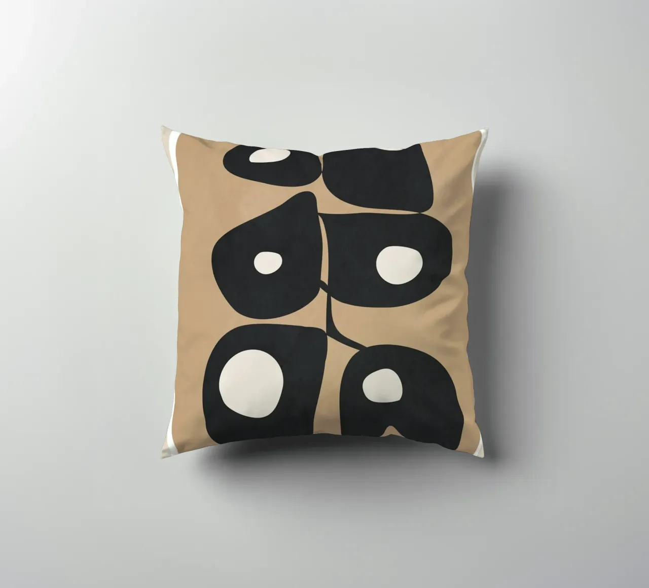 Modern Abstract Art 1 cuscino da Flow Line