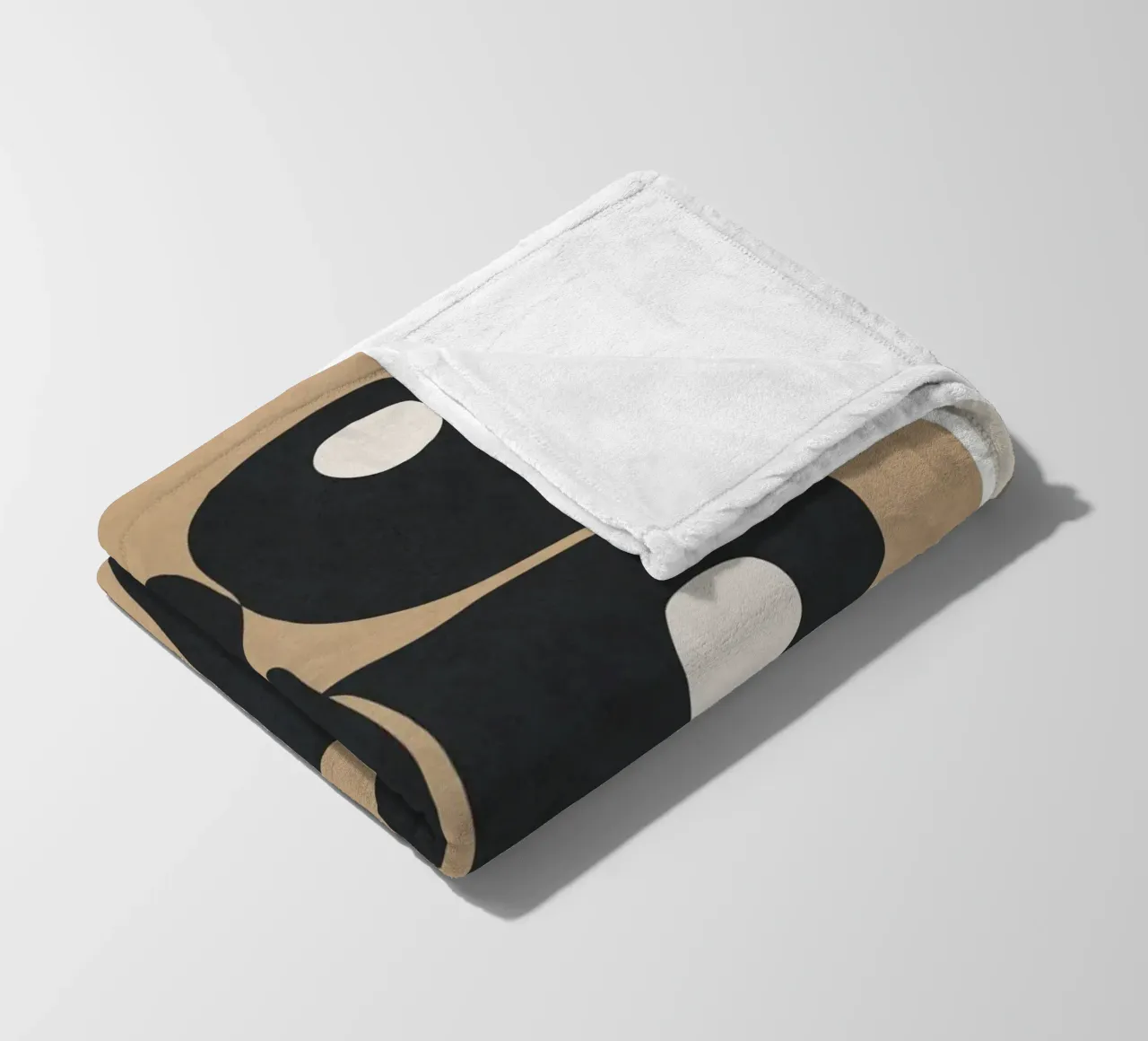 Modern Abstract Art 1 coperta in pile da Flow Line