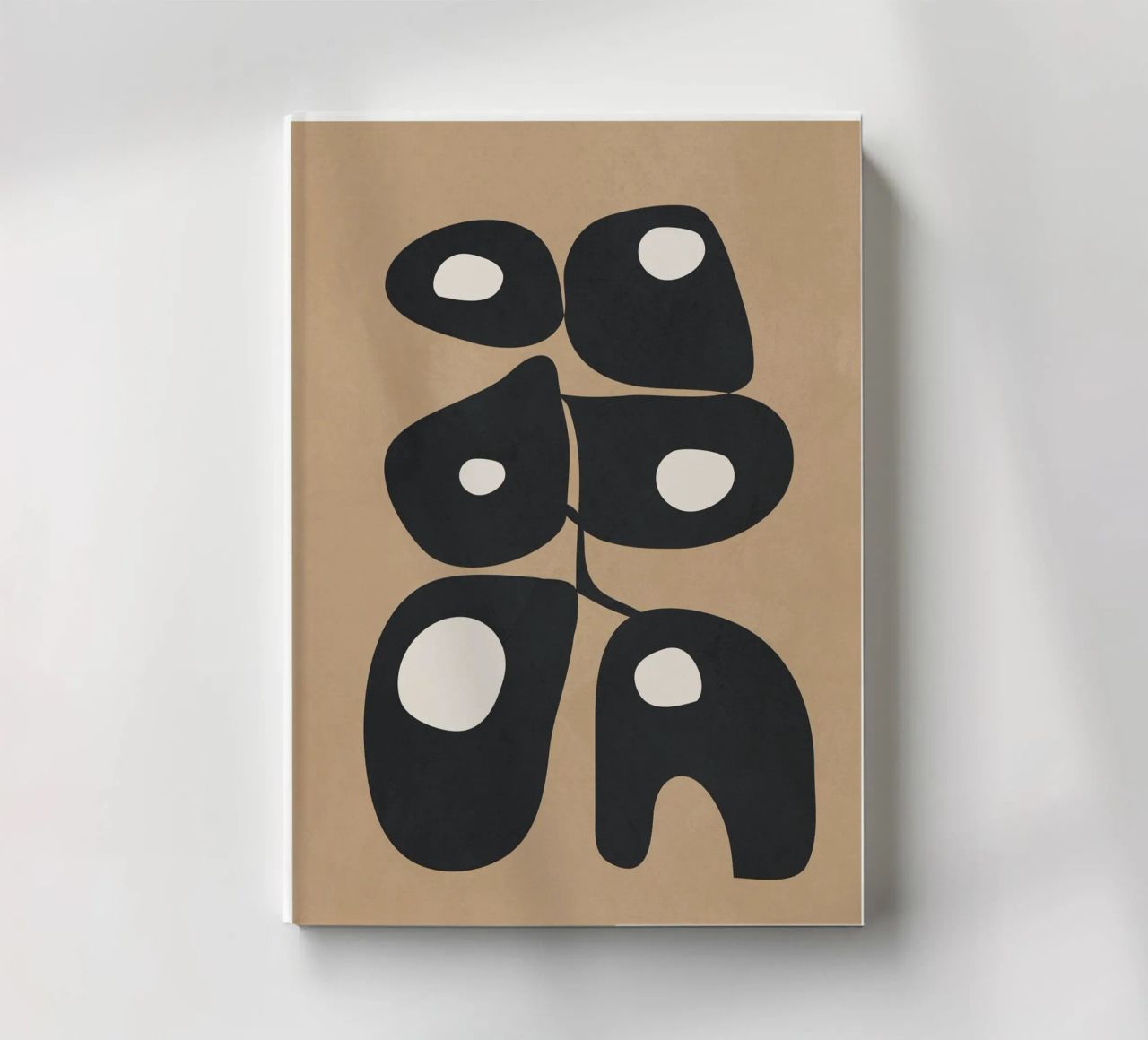Modern Abstract Art 1 carnet de notes de Flow Line