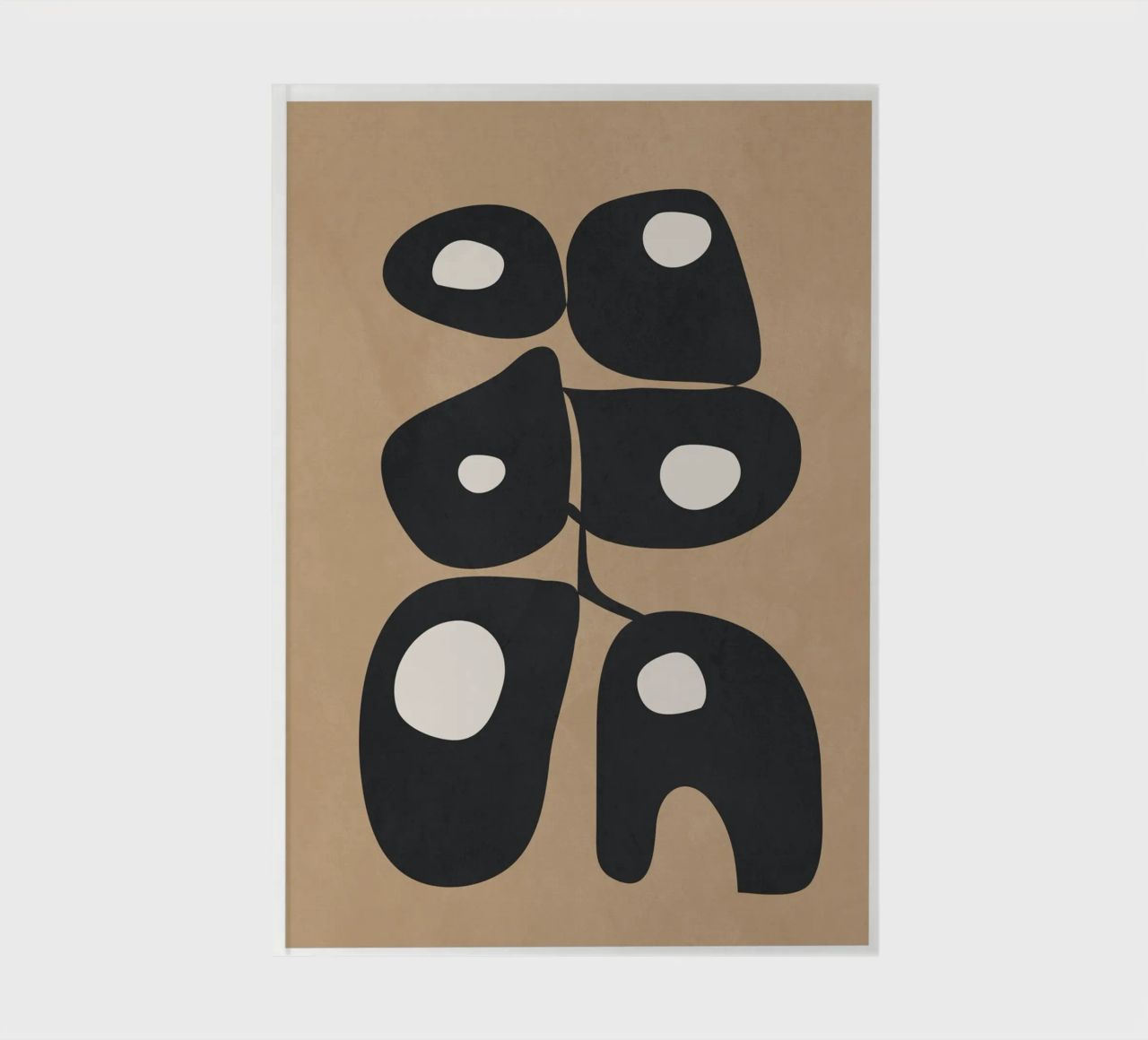 Modern Abstract Art 1 carnet de notes de Flow Line