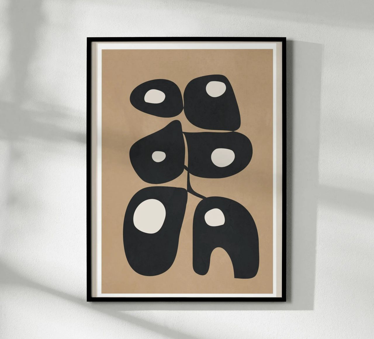 Modern Abstract Art 1 poster de Flow Line
