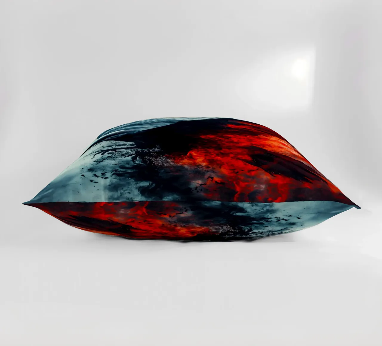 Uccello corvo nero cuscino da Justyna Jaszke JBJart