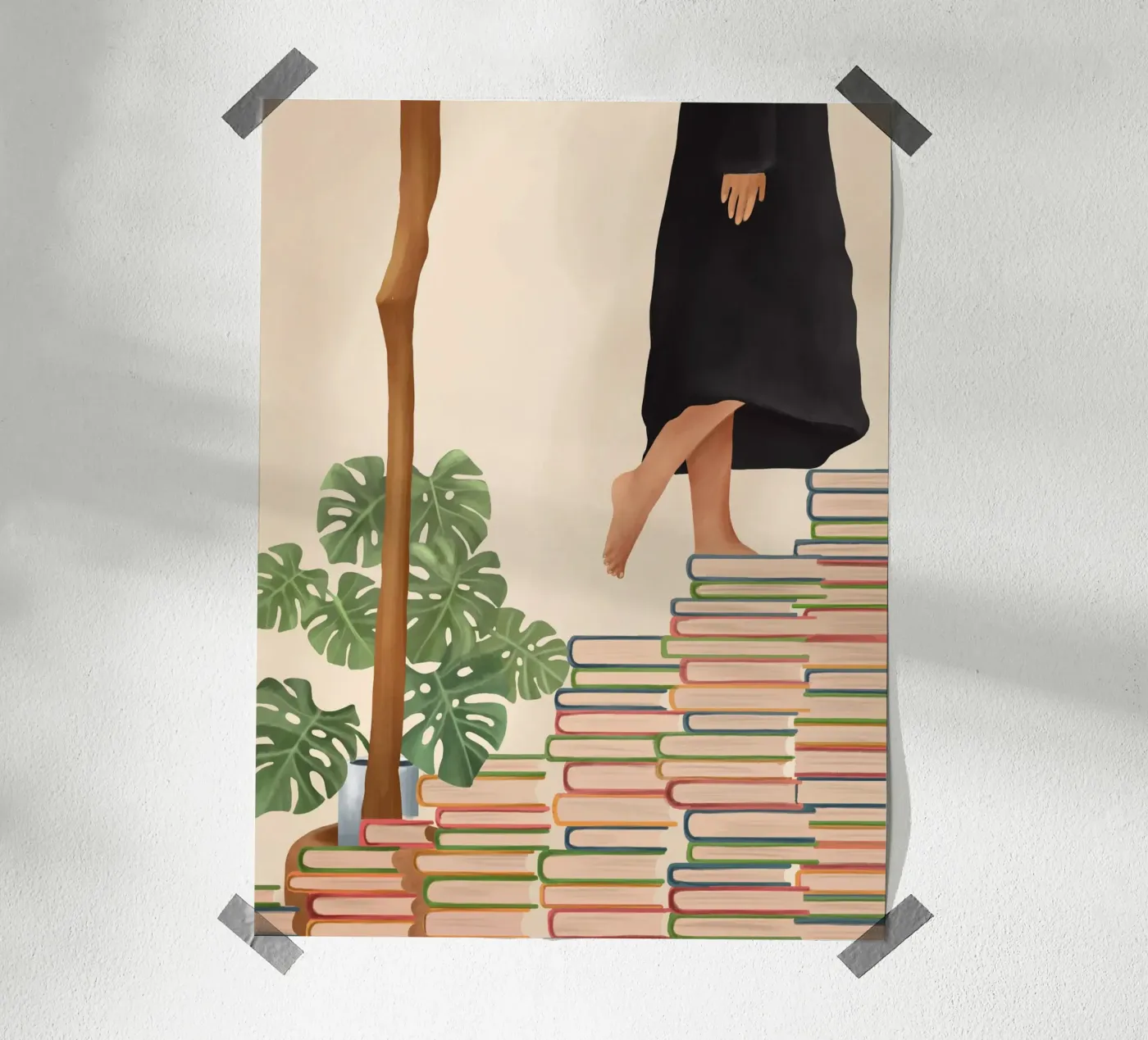 Books poster da Flow Line