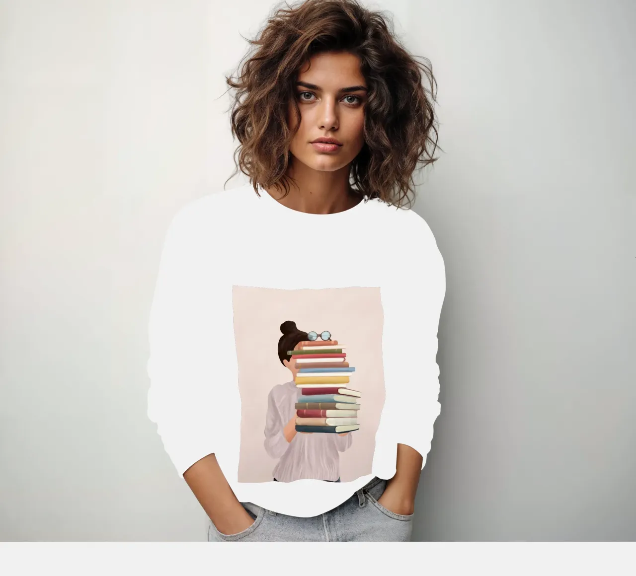 Good Read 01 sweatshirt by Flow Line