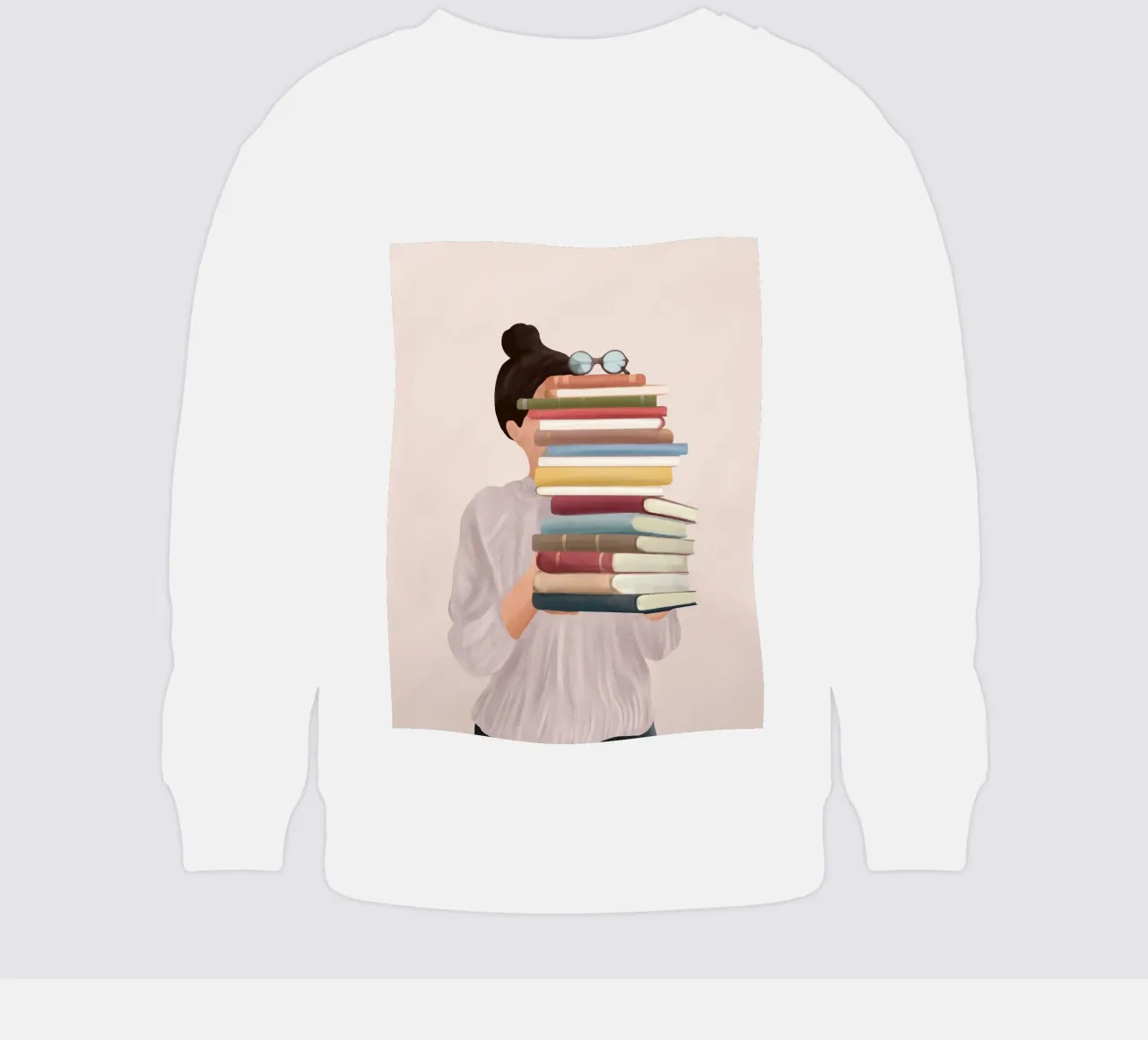 Good Read 01 felpa neonato da Flow Line