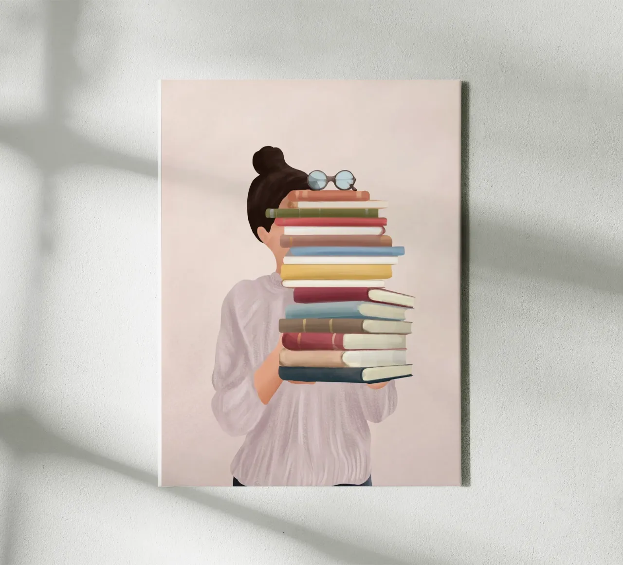 Good Read 01 tela con Cornice a cassetta da Flow Line