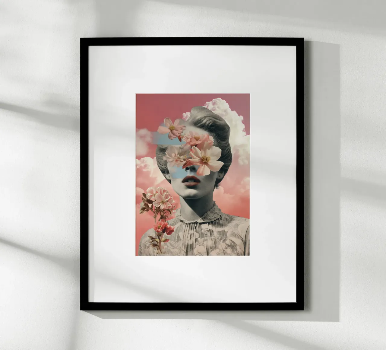 Seeing Pink Flowers Poster von My Tiny Home