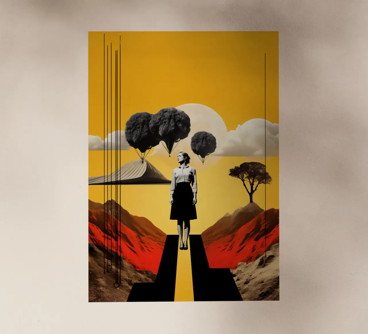 Tree Balloons pellicola backlit da My Tiny Home