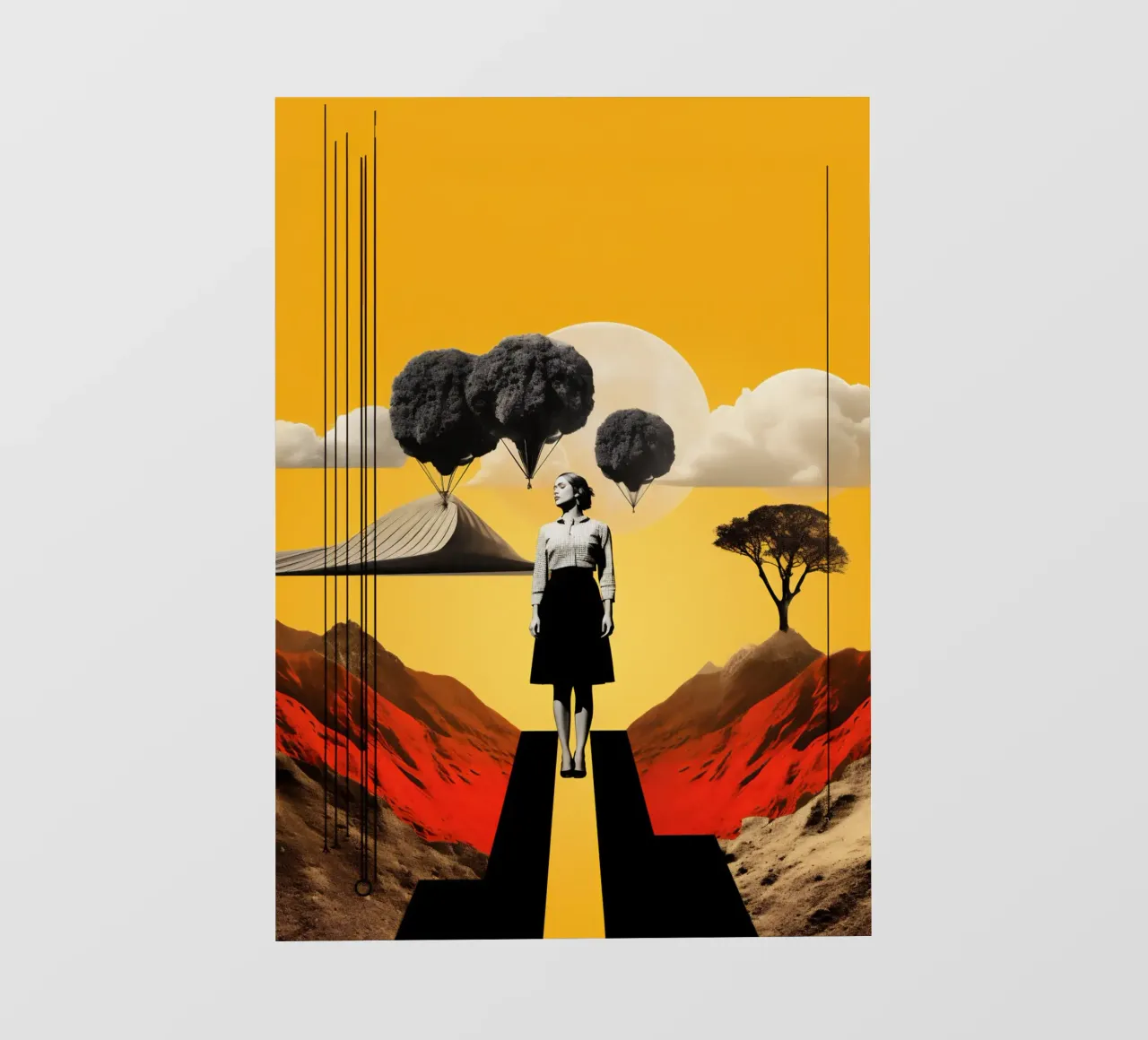 Tree Balloons pellicola backlit da My Tiny Home