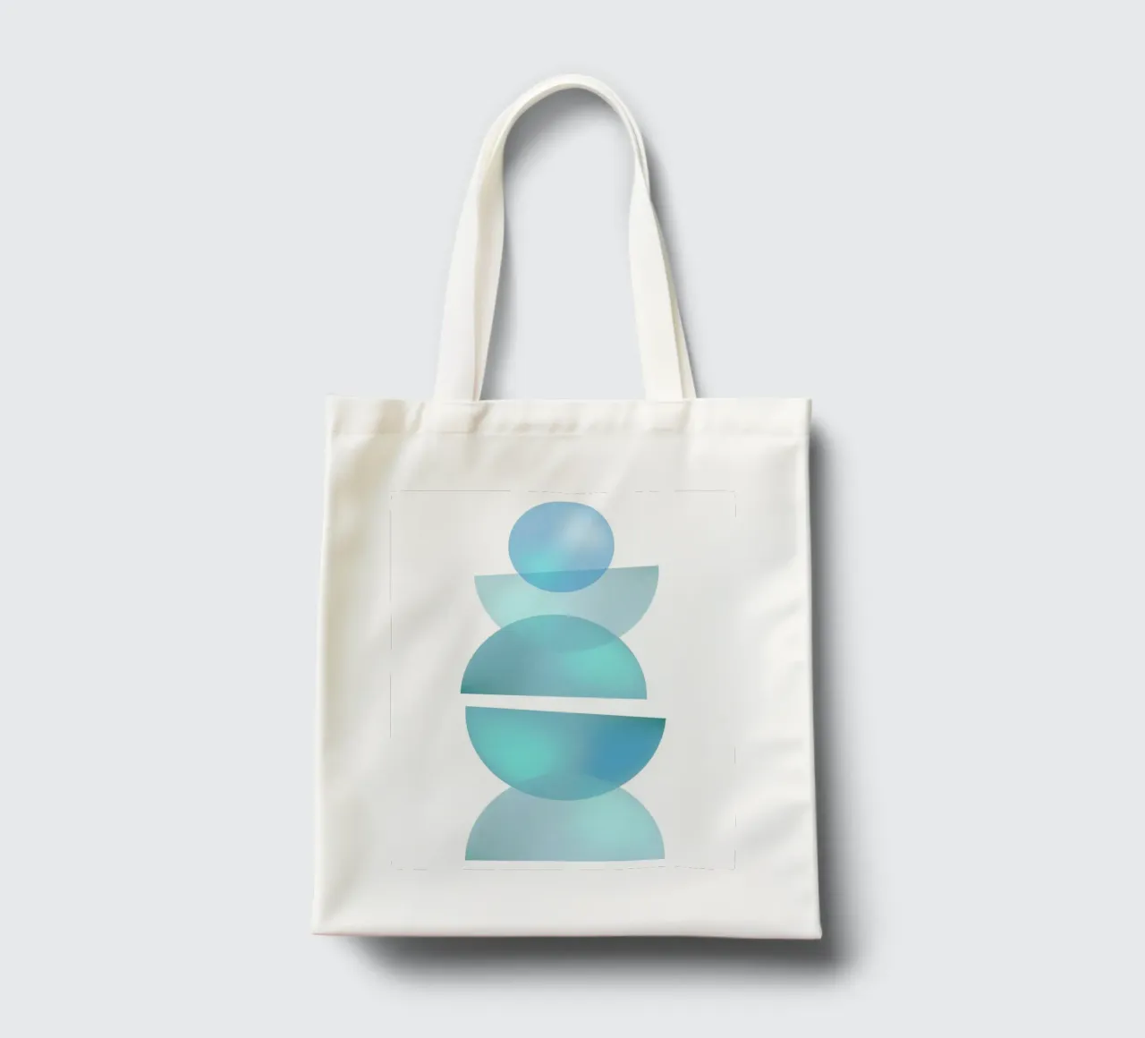Abstract Shapes borsa in juta da My Tiny Home