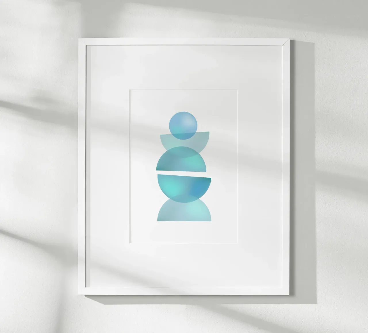 Abstract Shapes poster da My Tiny Home