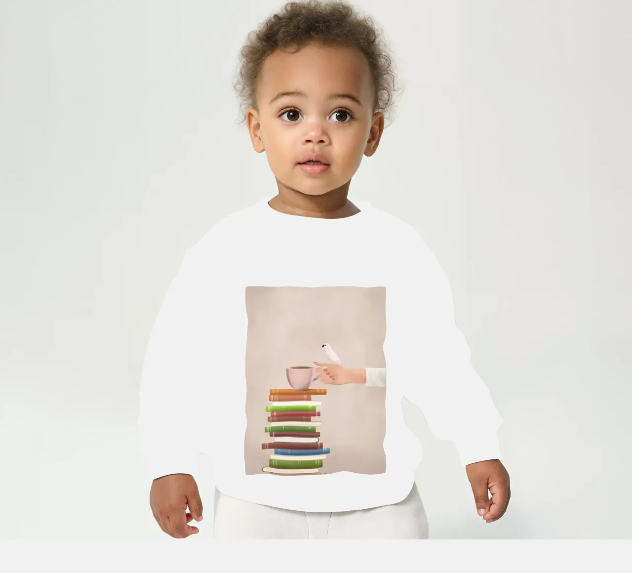 Good Read 02 felpa neonato da Flow Line