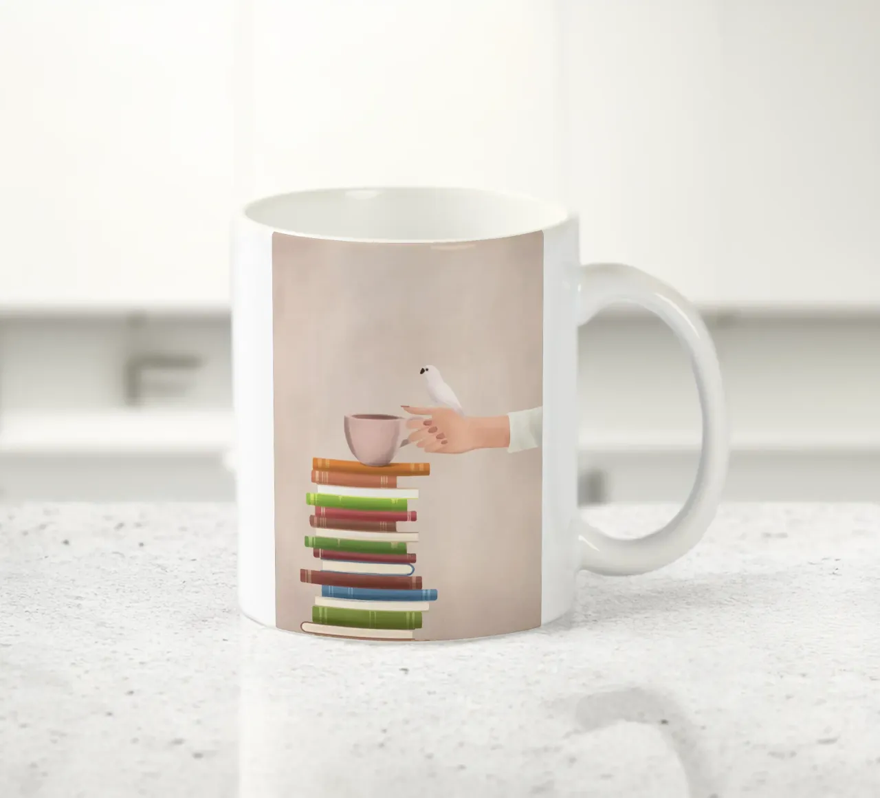 Good Read 02 tazza in ceramica da Flow Line
