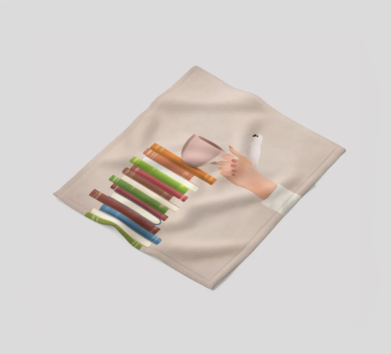 Good Read 02 coperta in pile da Flow Line