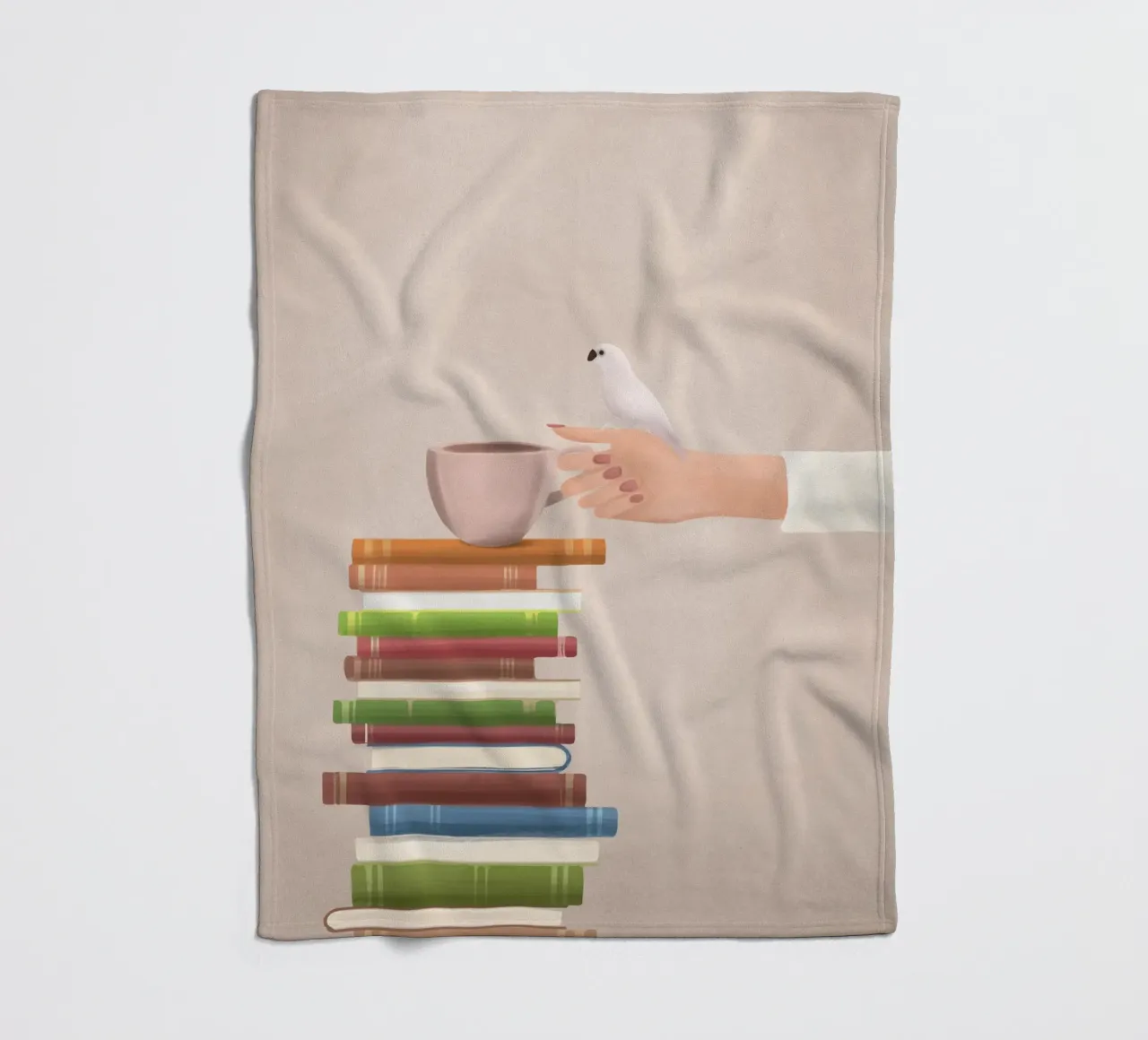 Good Read 02 coperta in pile da Flow Line
