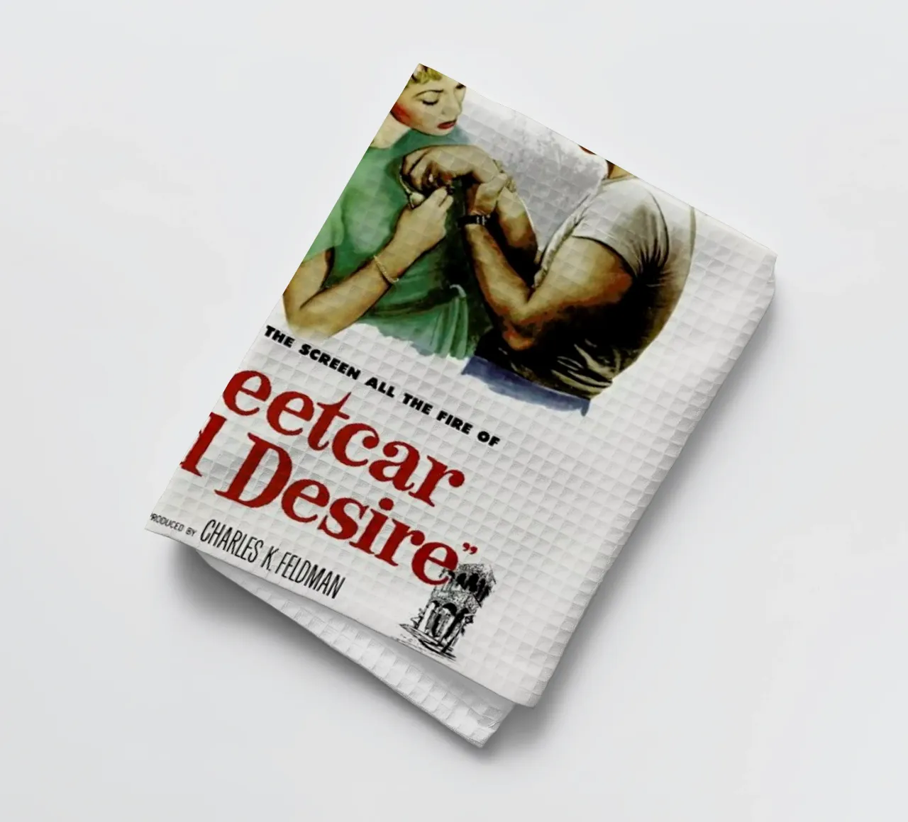 ‘A Streetcar Named Desire’ Retro Movie Poster canovaccio da cucina da Gallery Print and Art Limited