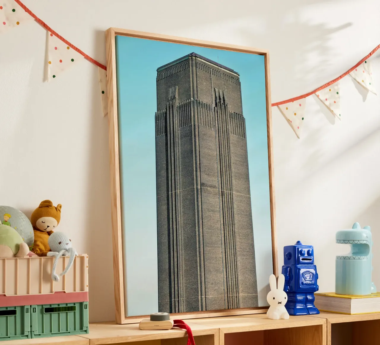 Tate Modern 02 tela con Cornice a cassetta da Michael Belhadi