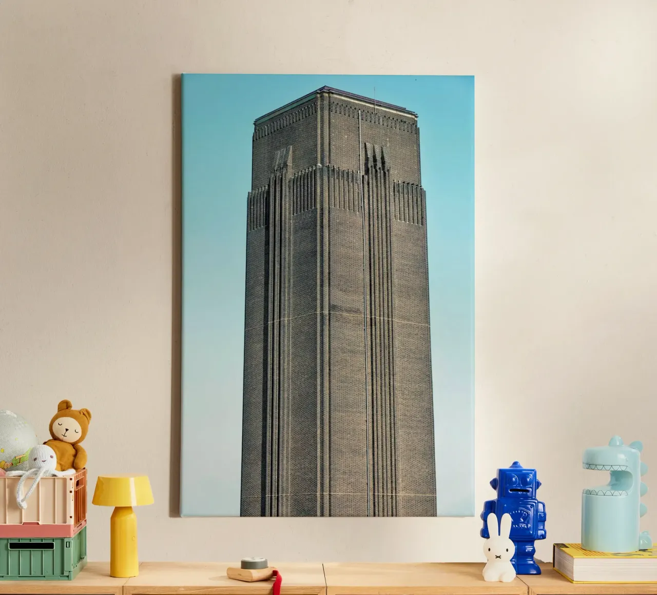 Tate Modern 02 tela con Cornice a cassetta da Michael Belhadi