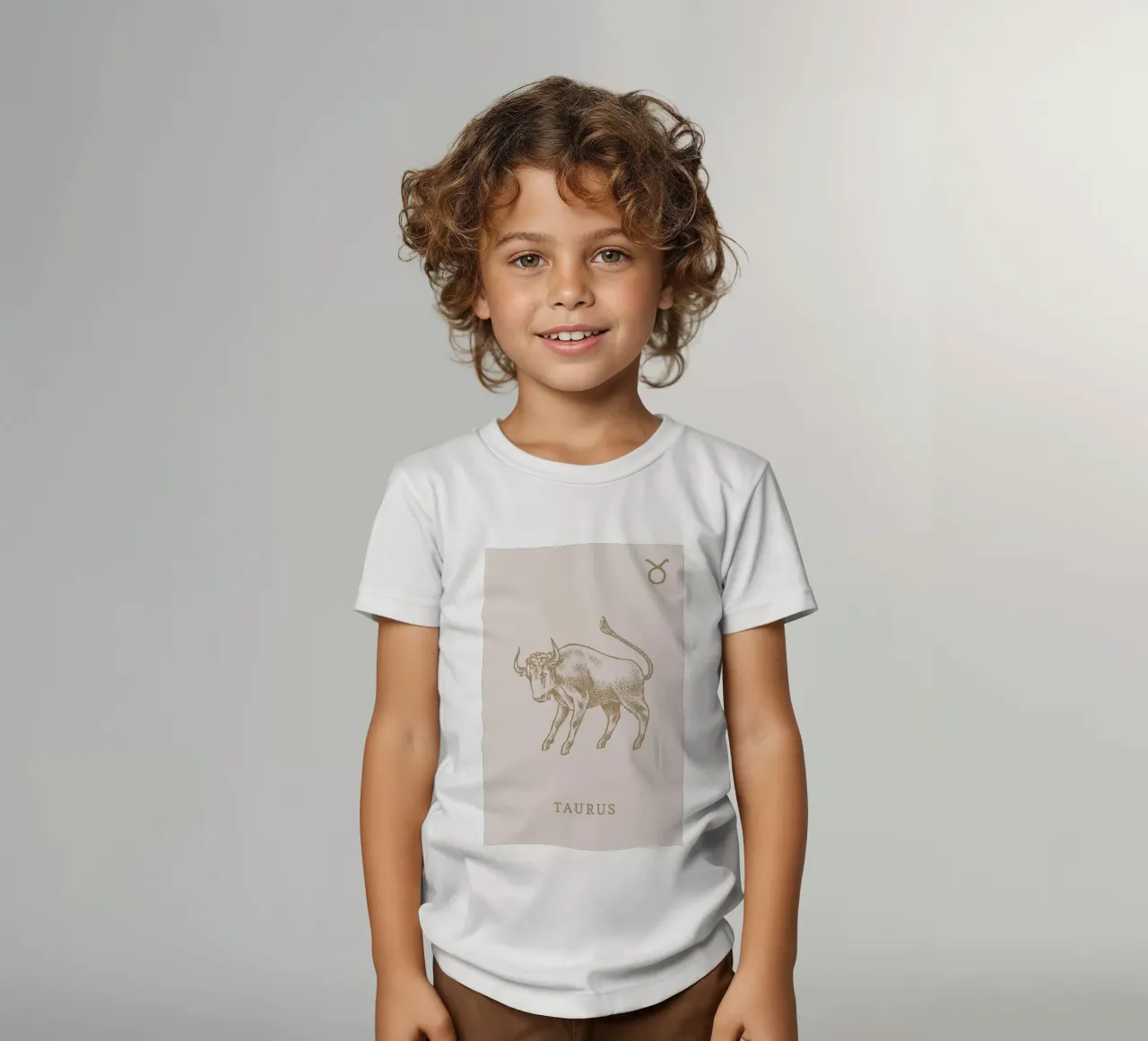 Taurus t-shirt bambini da Flora & Fauna