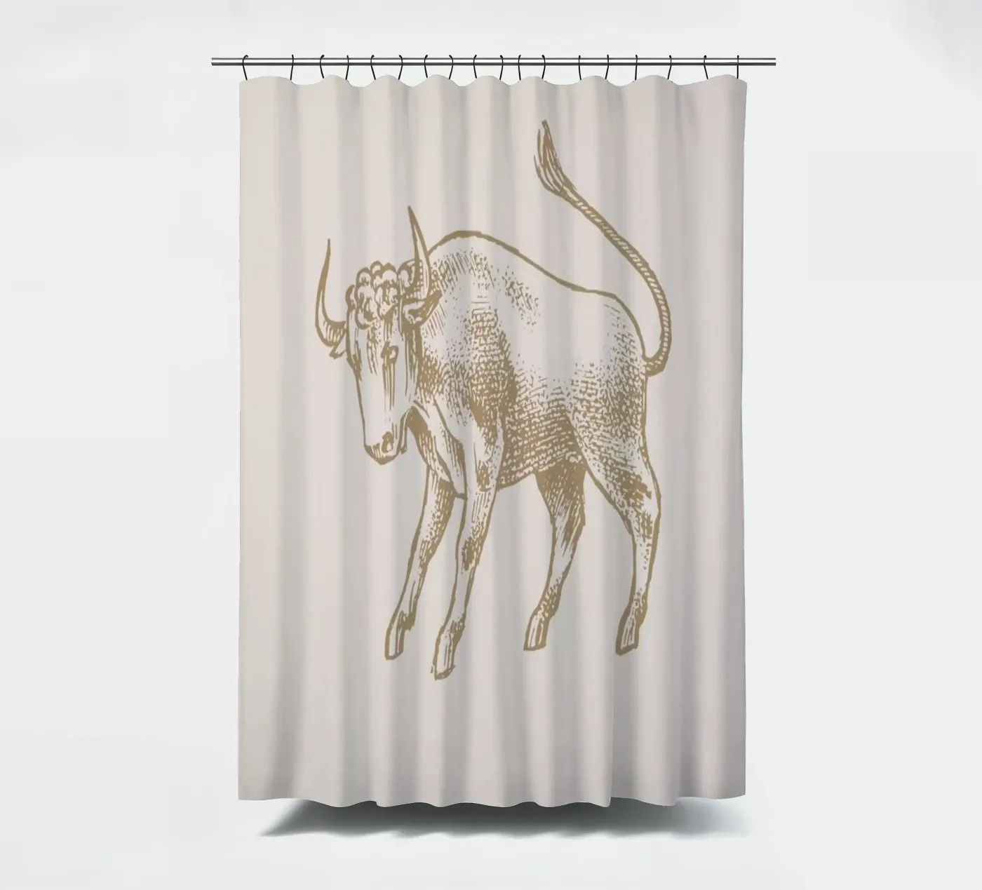 Taurus douchegordijn van Flora & Fauna