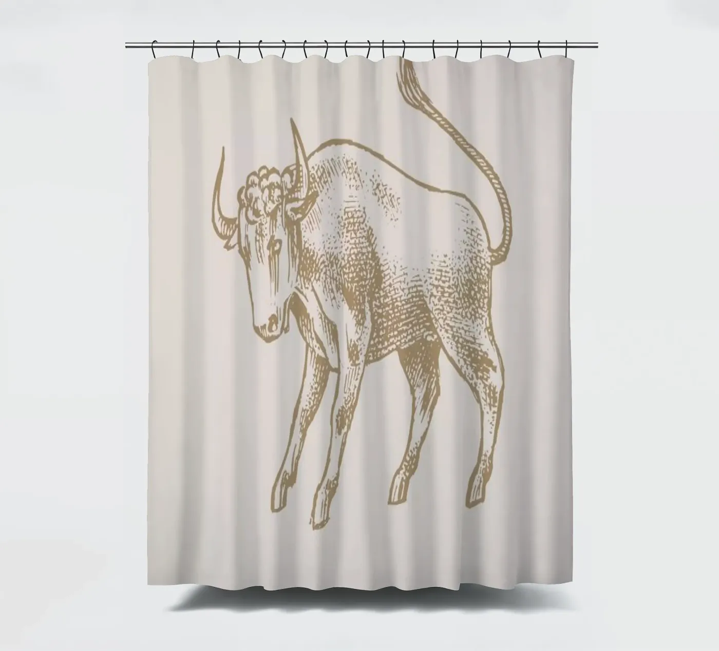 Taurus douchegordijn van Flora & Fauna