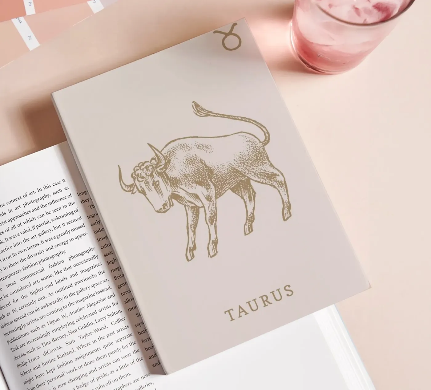 Taurus notebook by Flora & Fauna